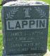 Gravestone of James and Sarah Lappin